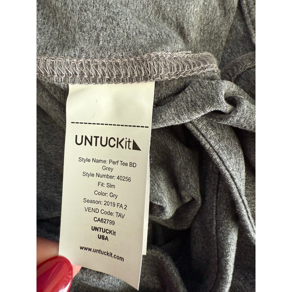 Untuckit Performance Button Down Shirt Size Large… - image 5